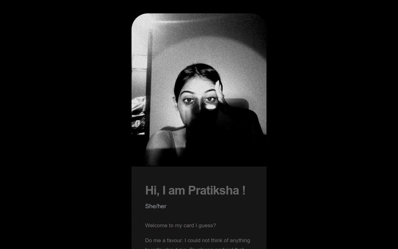Carrd profile picture for @pratiksha